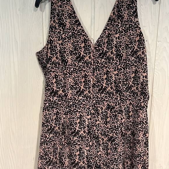 Black Tape Animal Print Jumpsuit XL Extra Large - Picture 6 of 15
